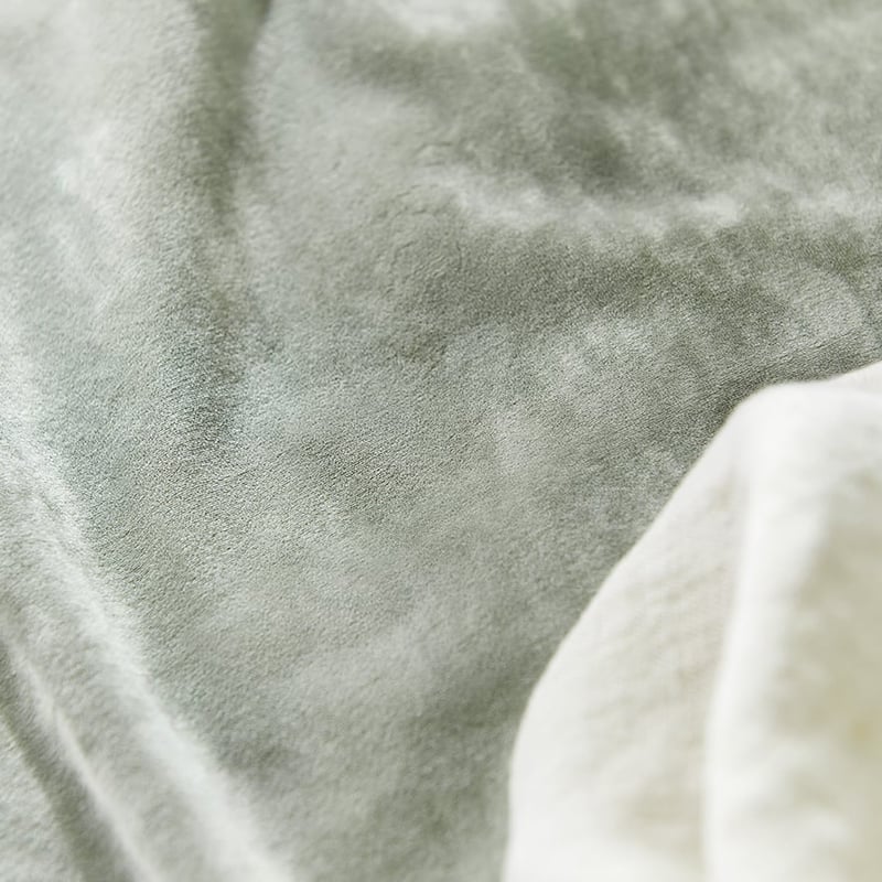 Luxe Velvet Pistacio Quilt Cover Separates
