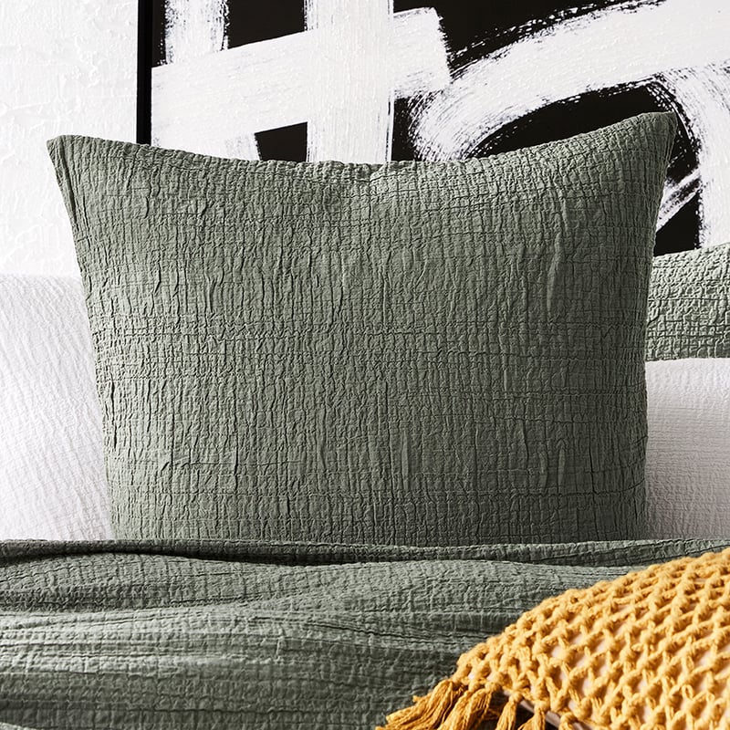 Scout Khaki Quilt Cover Set + Separates