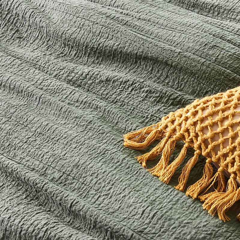 Scout Khaki Quilt Cover Set + Separates