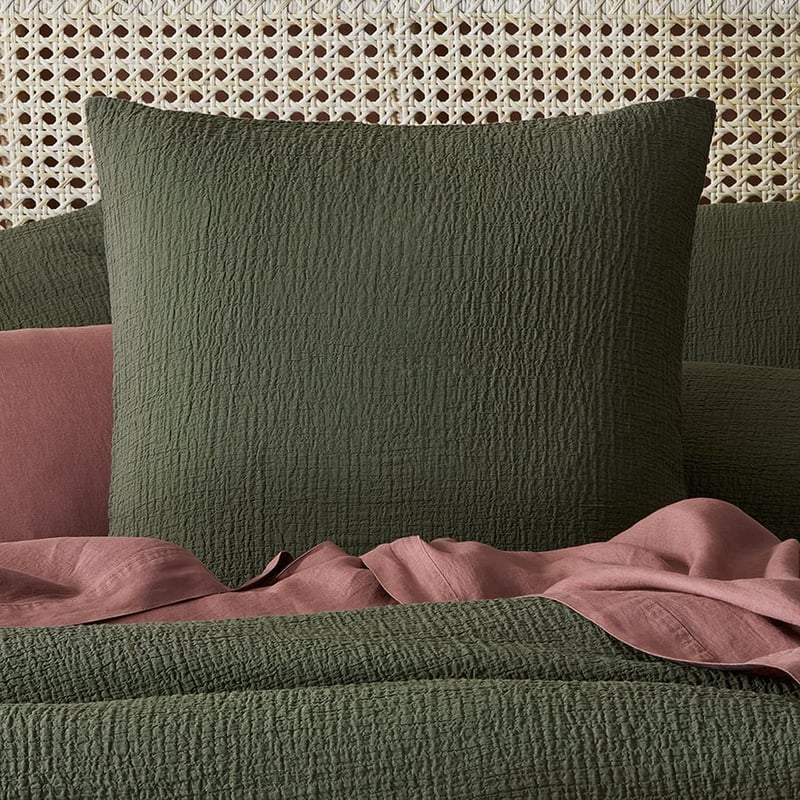 Scout Moss Quilt Cover Set + Separates