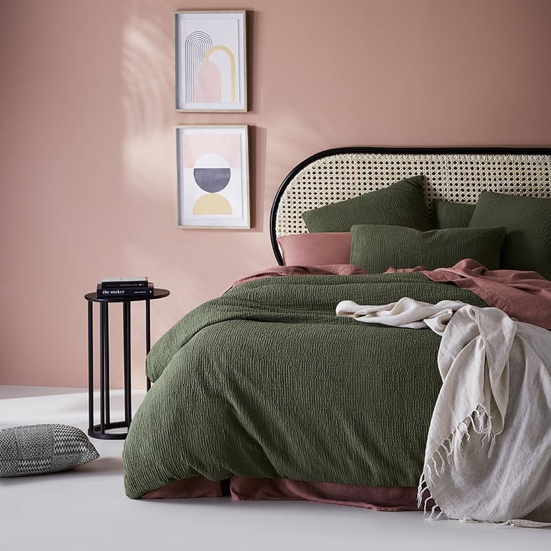 Scout Moss Quilt Cover Set + Separates