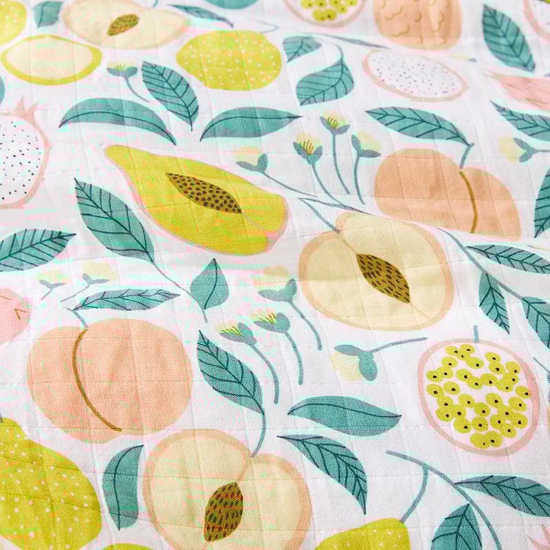 Peachy Keen Lemon Quilt Cover Set + Separates