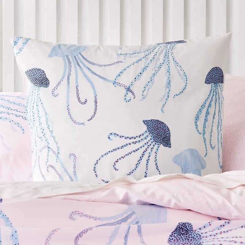 Jellyfish Pink Quilt Cover Set + Separates