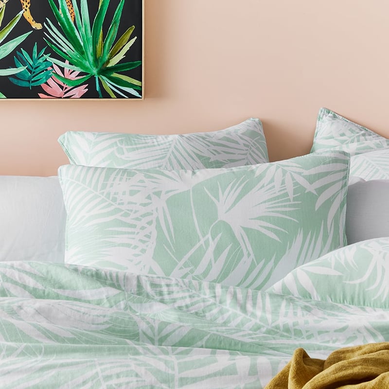 Rio Mint Quilt Cover Set + Separates