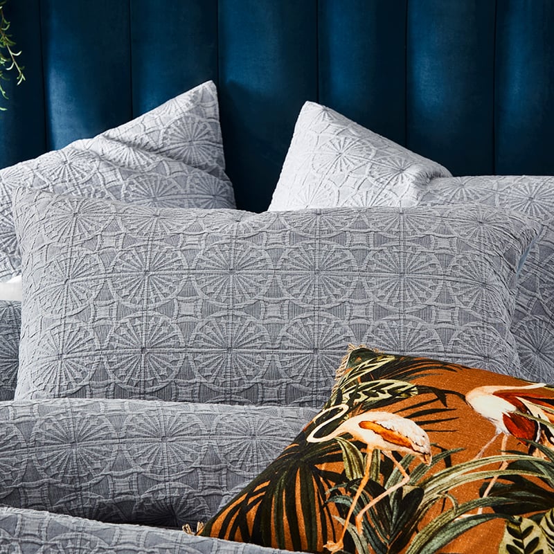 Piper Steel Quilt Cover Separates