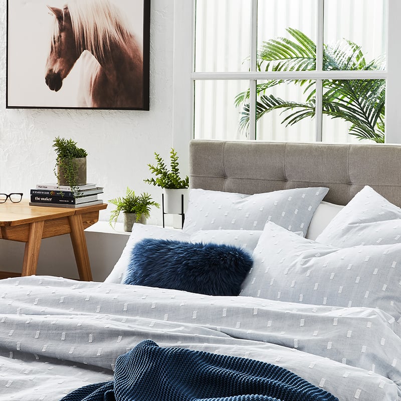 Hides Silver Quilt Cover Set + Separates