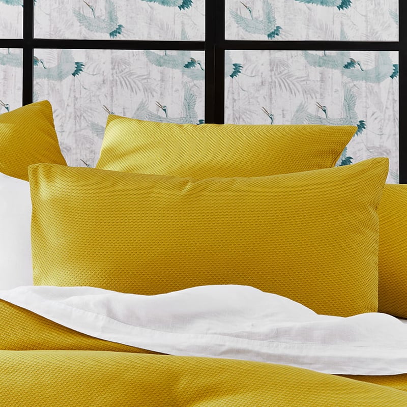 Atlanta Canary Quilt Cover Set + Separates