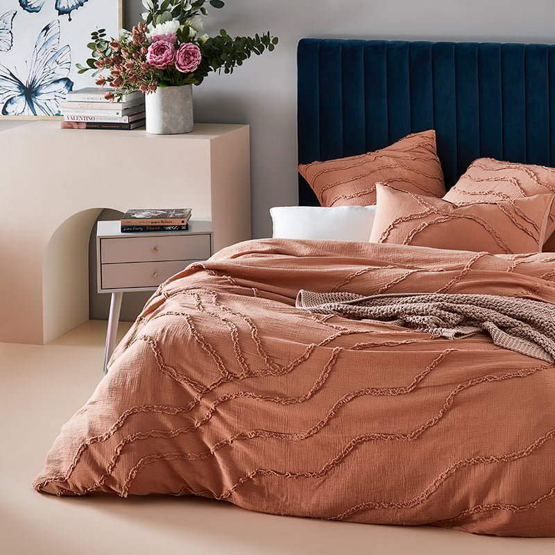 Serenity Clay Quilt Cover Separates