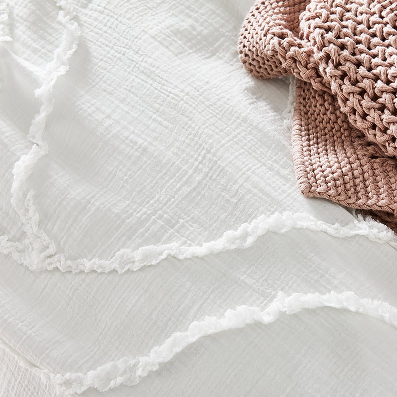 Serenity White Quilt Cover Separates