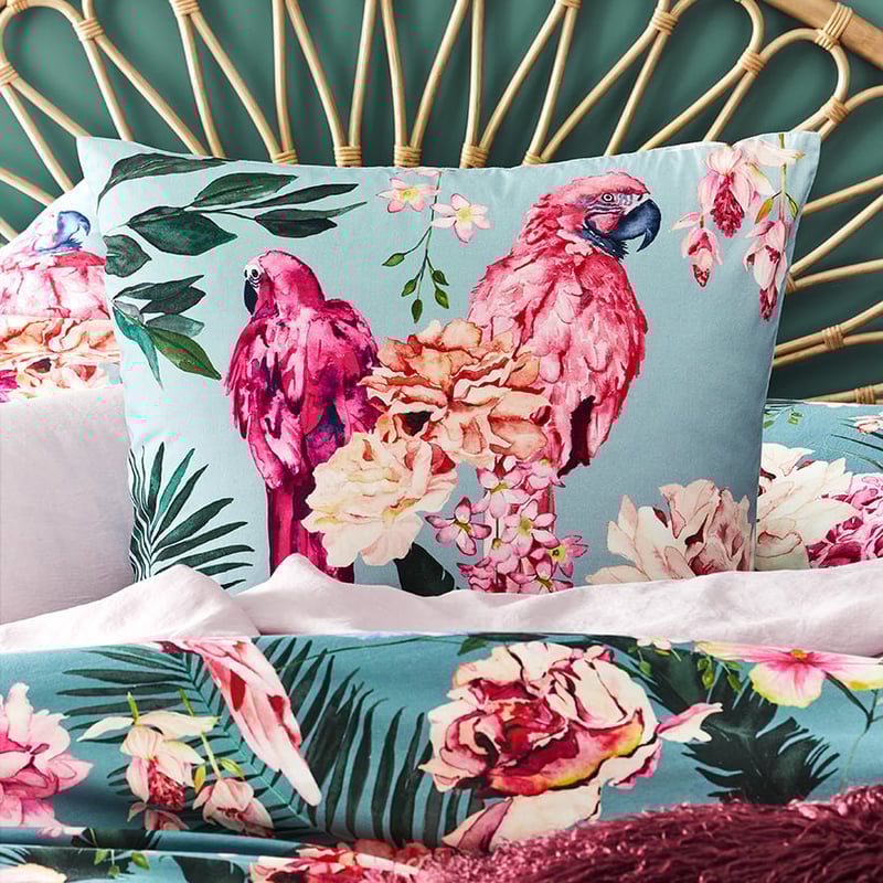 Exotica Teal Quilt Cover Set + Separates