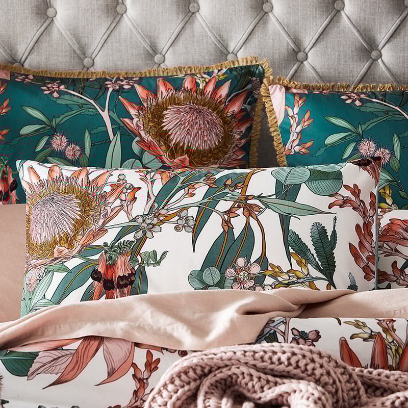 Waratah Multi Quilt Cover Set + Separates