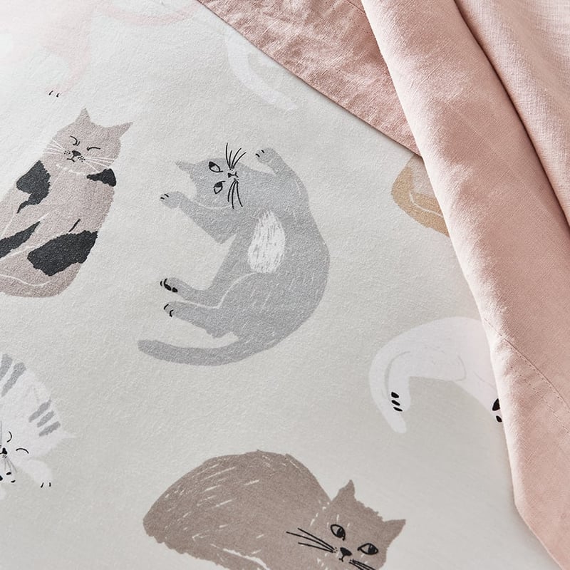 Paws Stone Quilt Cover Set + Separates