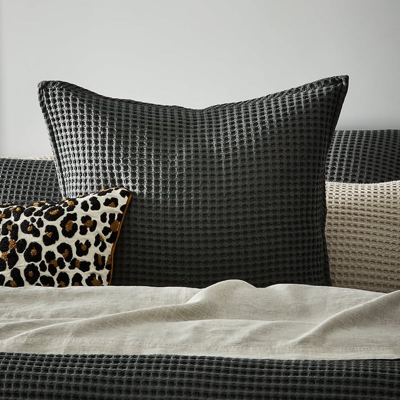 Chunky Waffle Shadow Quilt Cover Set + Separates
