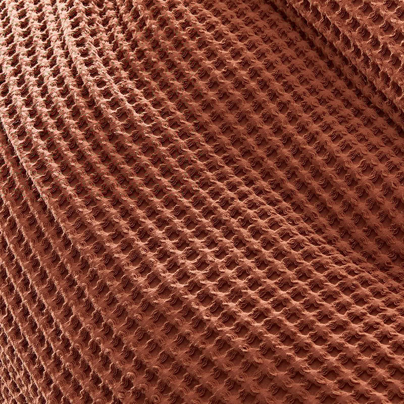 Chunky Waffle Tumeric Quilt Cover Set + Separates