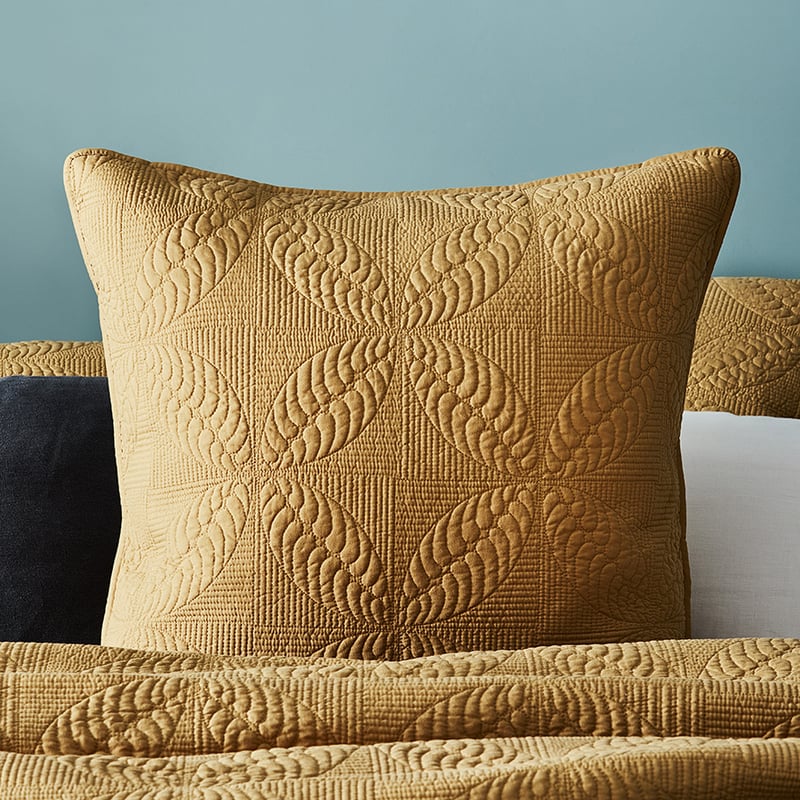 Ava Cinnamon Quilted Quilt Cover Separates
