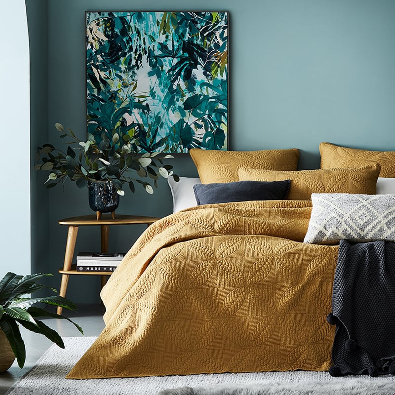 Ava Cinnamon Quilted Coverlet Separates