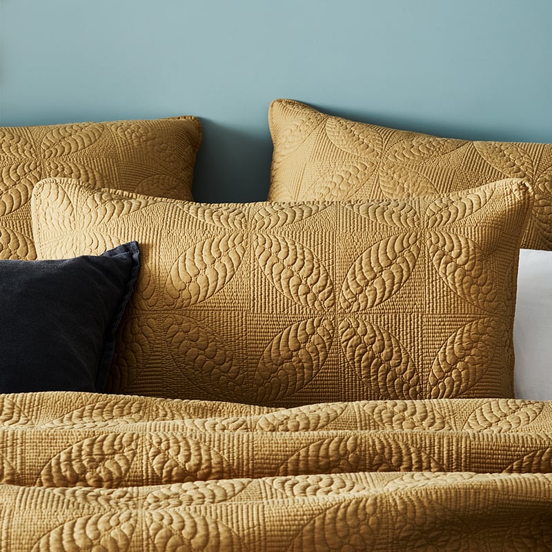 Ava Cinnamon Quilted Coverlet Separates