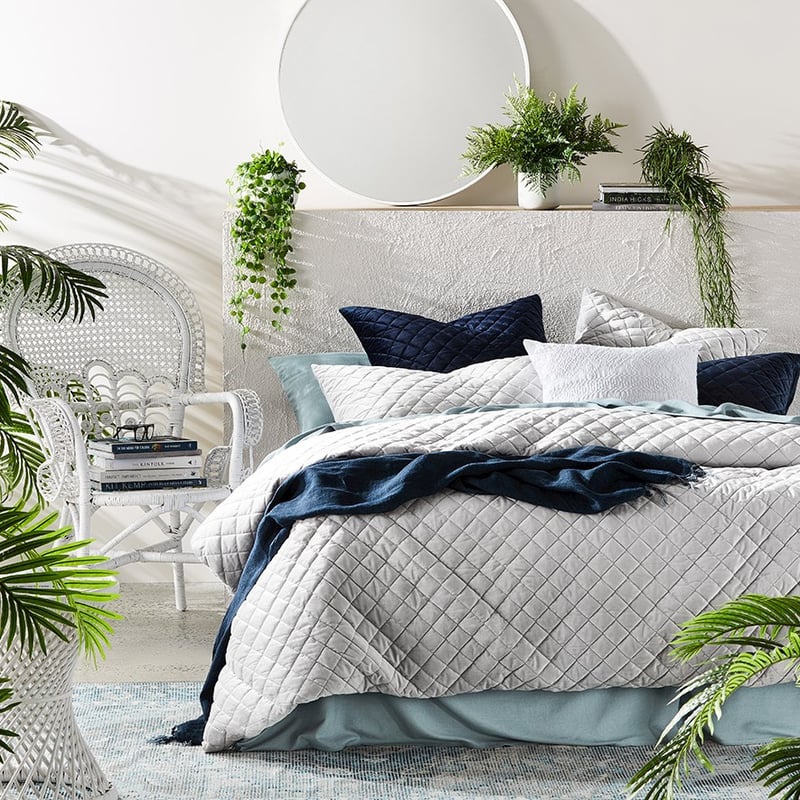 Aria Velvet Quilted Quilt Cover Separates