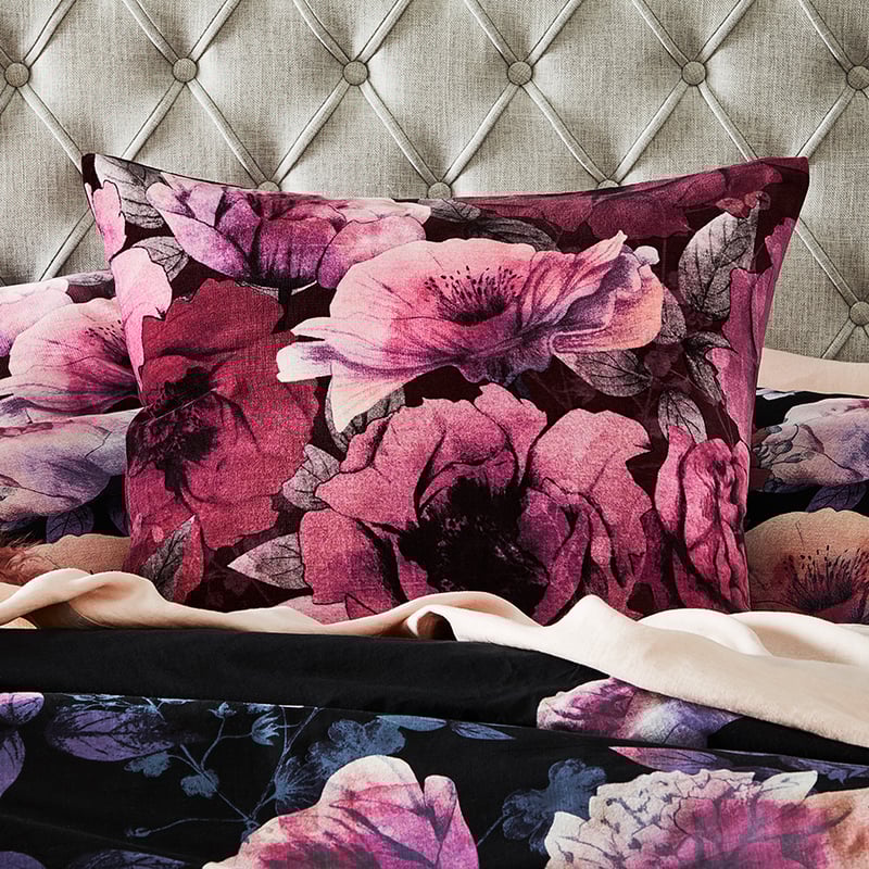 Dark Rose Night Quilt Cover Set + Separates