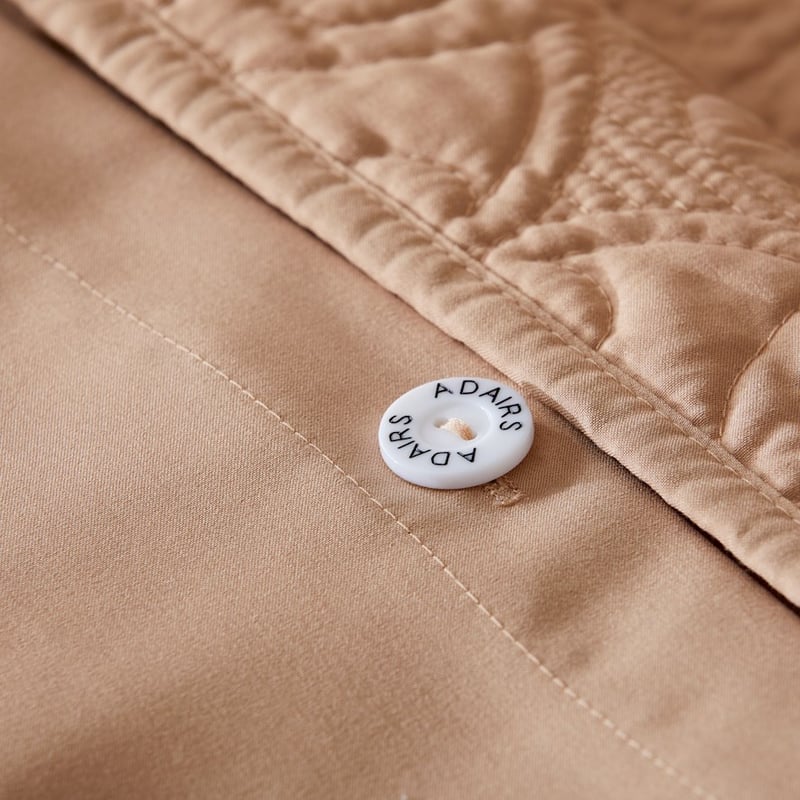 Chloe Soft Clay Quilted Quilt Cover Separates