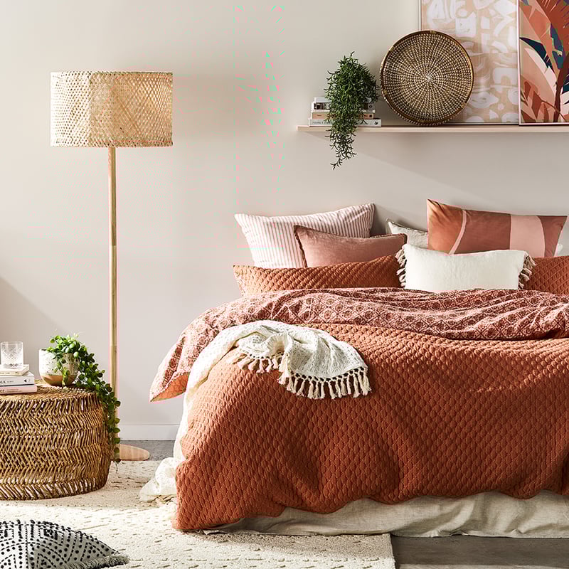 Desert Sky Earth Quilted Quilt Cover Separates
