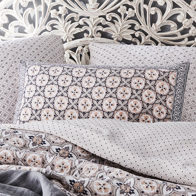 Kashmir Natural Quilted Quilt Cover Separates