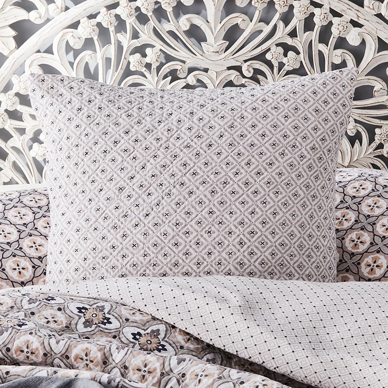 Kashmir Natural Quilted Quilt Cover Separates