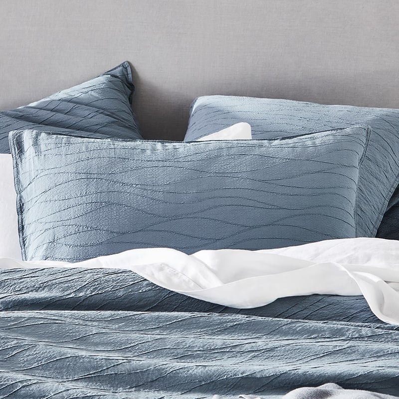 Sinclair Steel Quilt Cover Set + Separates