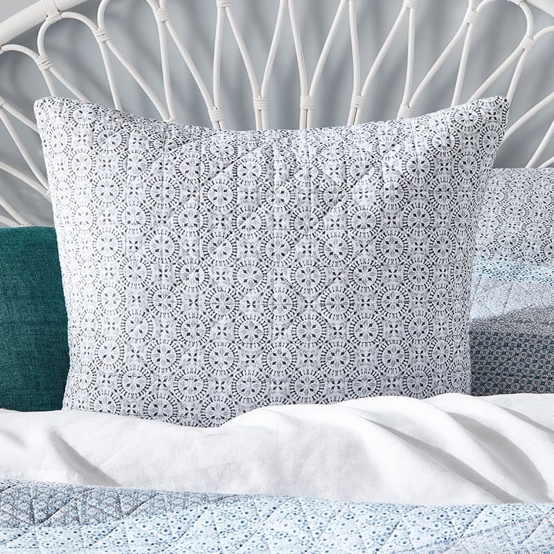 Cole Slate Quilted Quilt Cover Separates