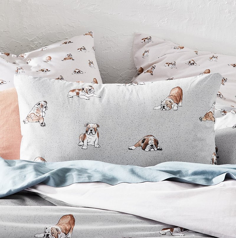 Benny Grey Quilt Cover Set + Separates