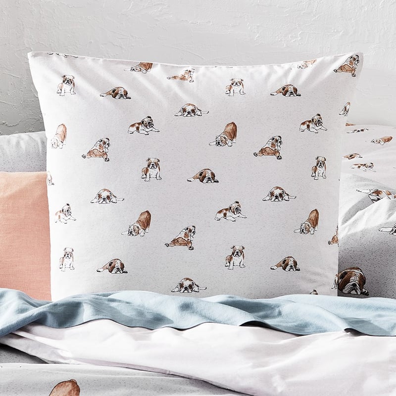 Benny Grey Quilt Cover Set + Separates