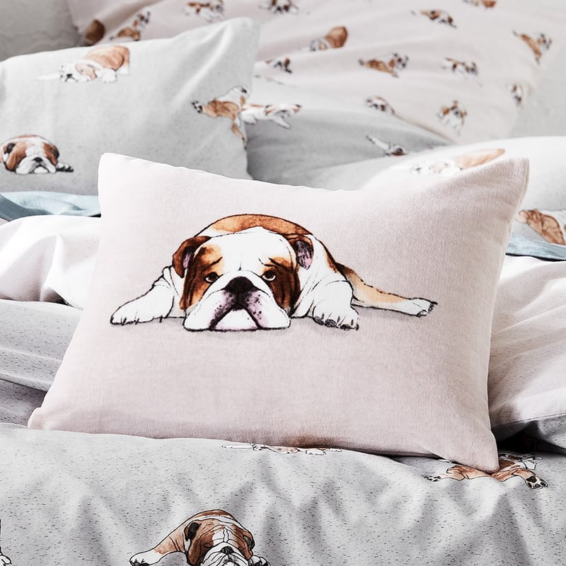 Benny Grey Quilt Cover Set + Separates
