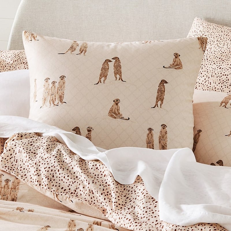 Meerkat Neutral Quilt Cover Set + Separates