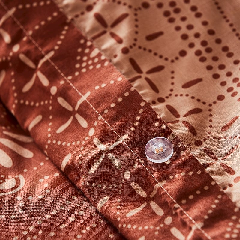 Bodhi Clay Quilt Cover Set + Separates