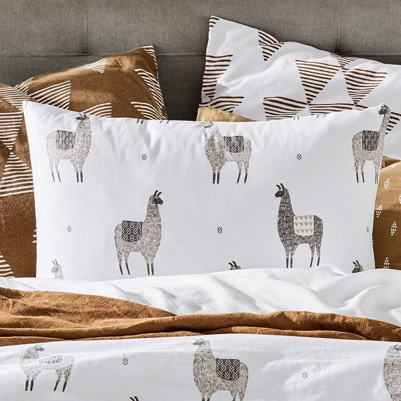 Llama Natural Quilt Cover Set + Separates
