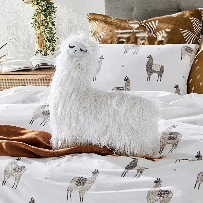 Llama Natural Quilt Cover Set + Separates