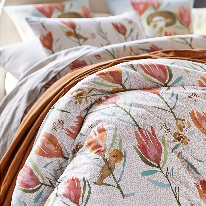 Dana Kinter Protea Multi Quilt Cover Set + Separates