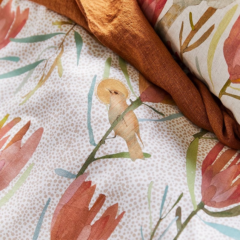 Dana Kinter Protea Multi Quilt Cover Set + Separates