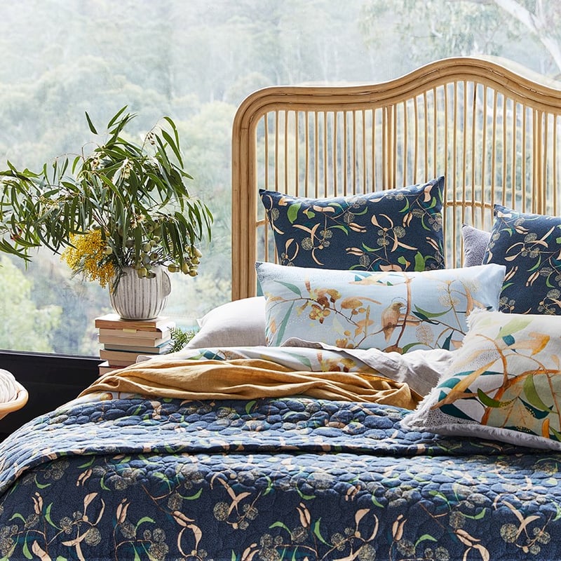 Dana Kinter Wattle Ash Quilted Coverlet Separates