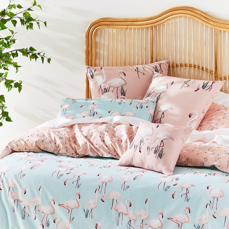 Francesca Powder Blue Quilt Cover Set + Separates