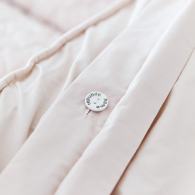Waves Velvet Shell Quilted Quilt Cover Separates