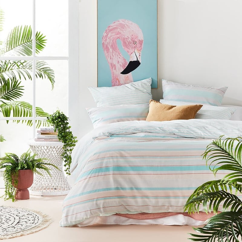 Bella Vista Stripe Multi Quilt Cover Set + Separates