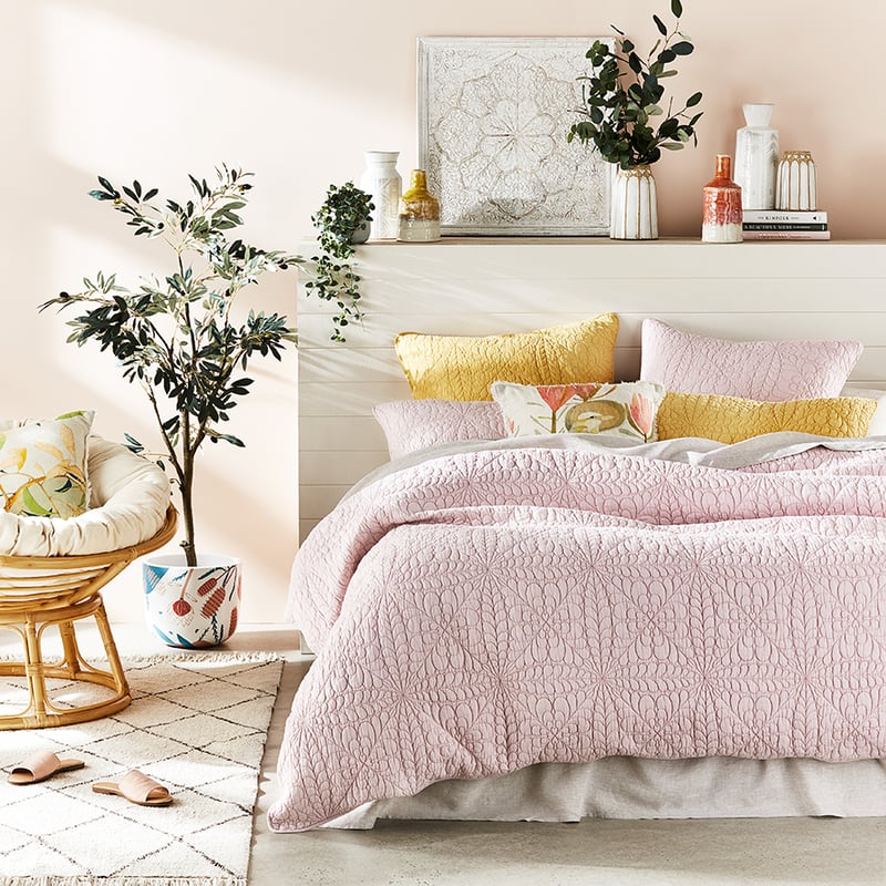Daisy Petal Quilted Quilt Cover Separates