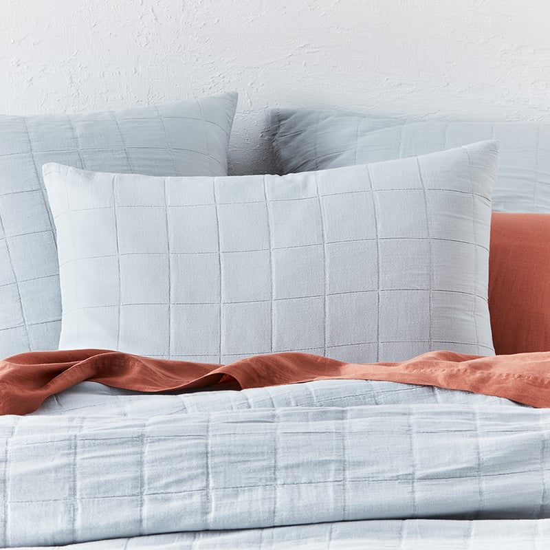 Kacher Silver Blue Quilt Cover Set + Separates