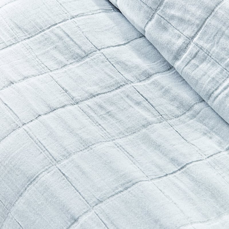 Kacher Silver Blue Quilt Cover Set + Separates