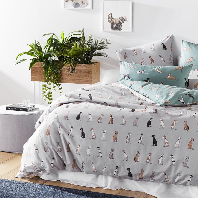 Alfie Blue Quilt Cover Set + Separates
