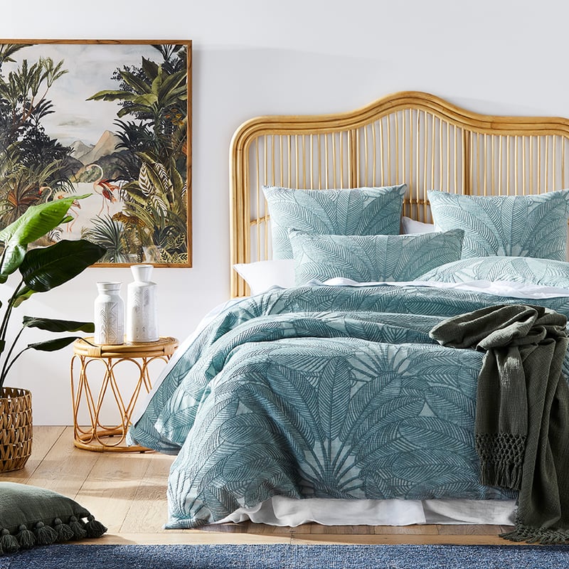 Eden Matelasse Sage Quilt Cover Separates
