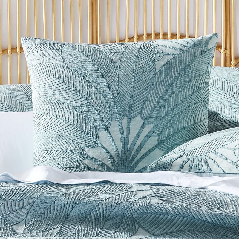 Eden Matelasse Sage Quilt Cover Separates