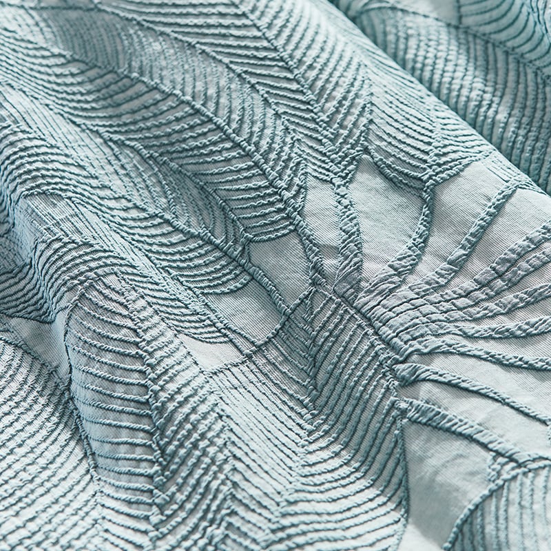 Eden Matelasse Sage Quilt Cover Separates