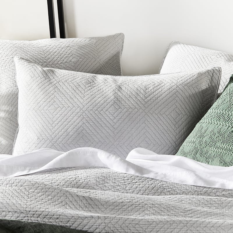 Tommy Silver Blue Quilt Cover Set + Separates